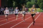 Womens 300 metres at the Northern Inter-Counties under-17s and 15s at Witton Park, Blackburn. Photo: David T. Hewitson/Sports for All Pics